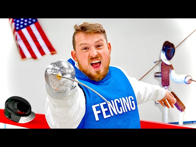Olympic Fencing is MUCH Harder than I Thought