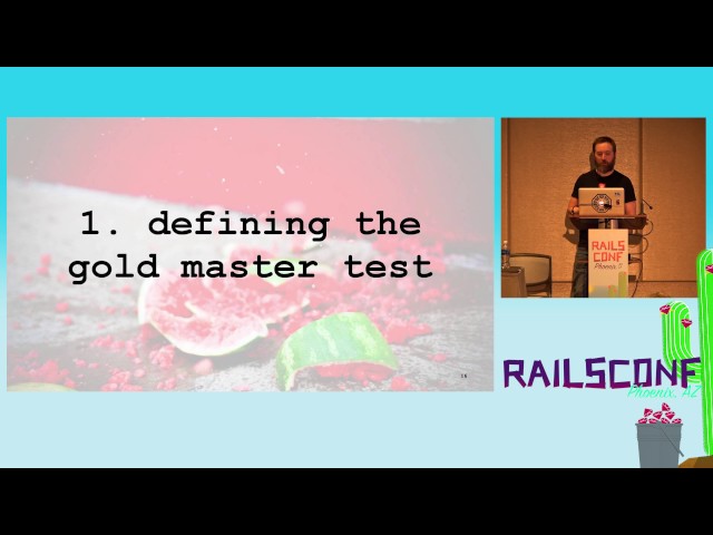 RailsConf 2017: Observing Chance: A Gold Master Test in Practice by Jake Worth