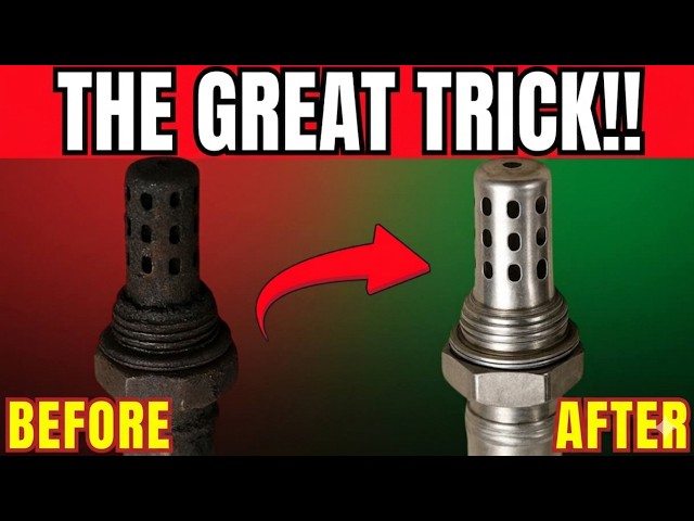 The $1 Trick to Clean Your OXYGEN SENSOR Without Taking Anything Apart That Mechanics Hate