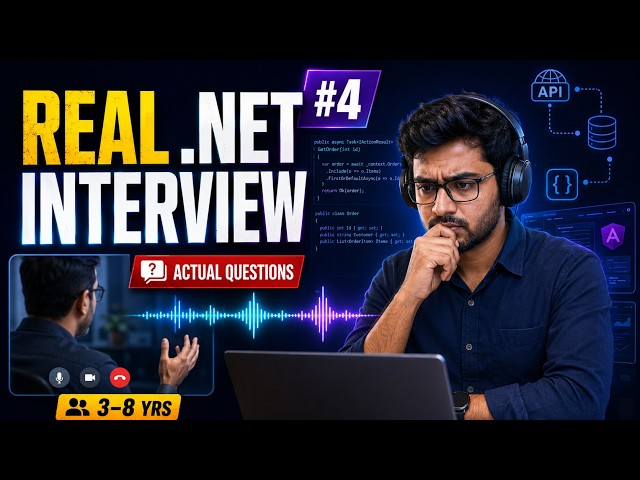 3-8 Years Experience? Here Is What Your .NET Interview Actually Looks Like