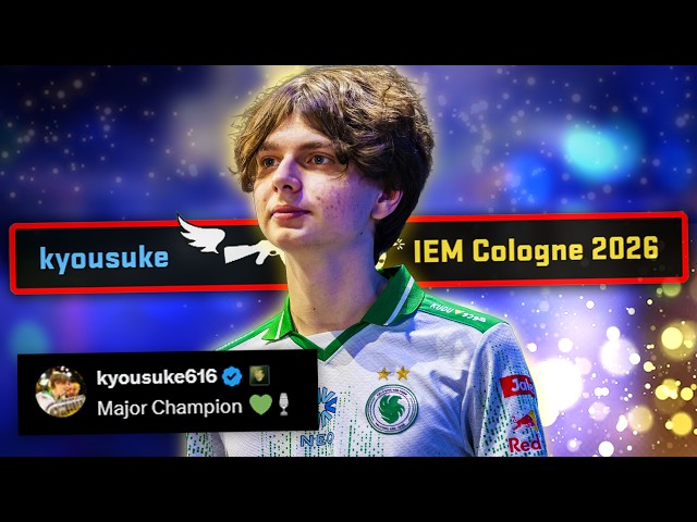 FROM FACEIT STAR TO MAJOR CHAMPION - kyousuke - Best Plays @ IEM Cologne 2026 | HIGHLIGHTS
