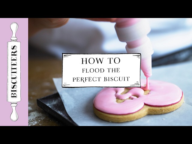 How To Flood The Perfect Biscuit | Hand-Iced Biscuits