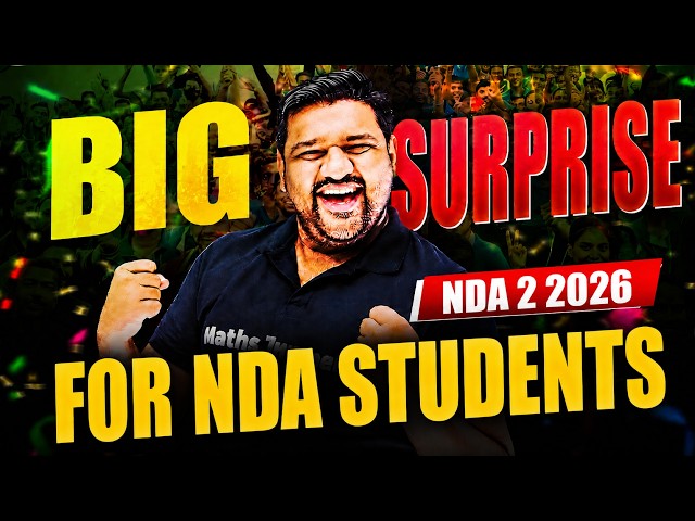 Something BIG 🔥 NDA 2 2026 Complete Syllabus Preparation 💯 NDA 2 2026 One Shot Revision 😎 NDA 2026