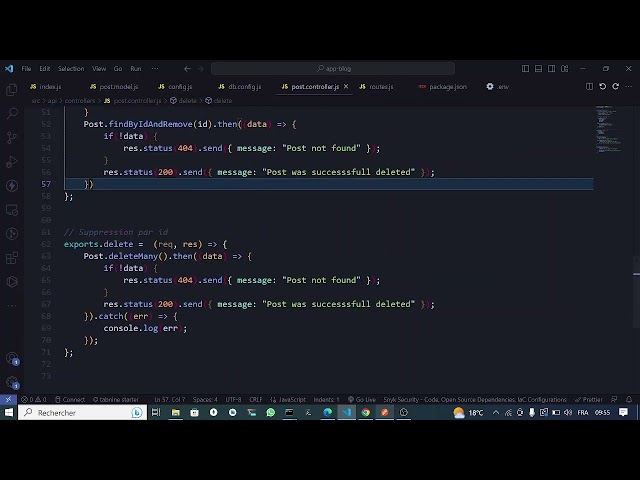 7. rest api avec nodejs, express js et mongodb - Yeminicoder