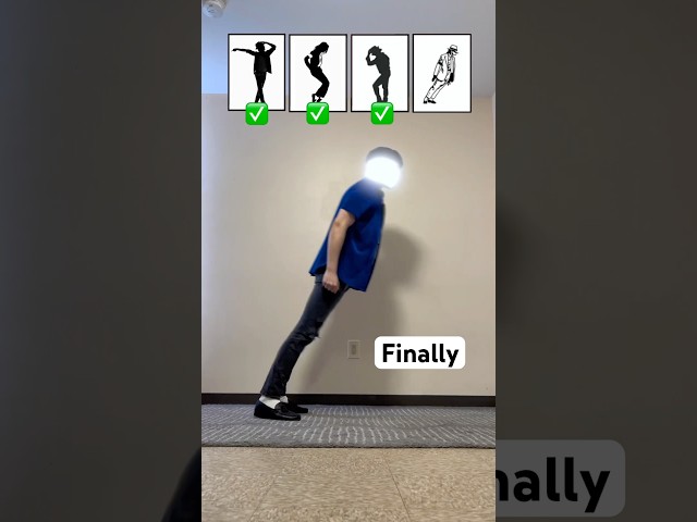 How to Lean like Michael Jackson ✨🕴️