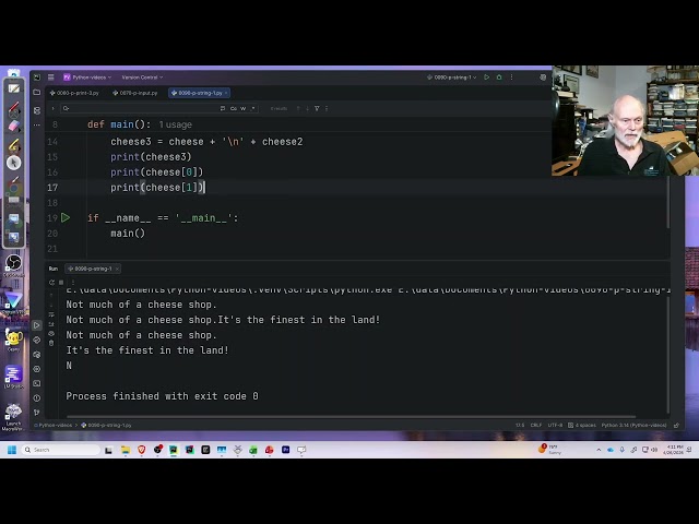 Pythion Strings Part 1
