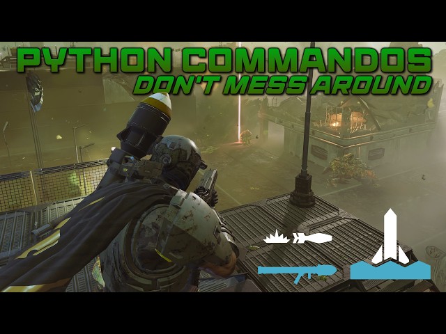 Bringing The Big BOOMS In Python Commando Armor | Helldivers 2