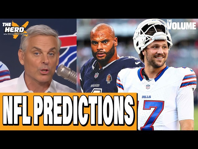 NFL Predictions: Dallas Cowboys, Buffalo Bills, Josh Allen + Top QBs | Colin Cowherd: THE HERD