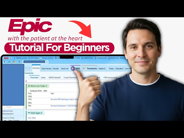 Epic Systems Tutorial For Beginners | Healthcare EHR Software Overview (2026 Step By Step)