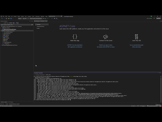 59 Create and Setup  NET Core Project