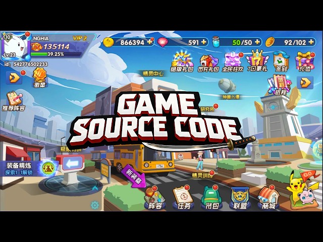 POKEMINE - GAME SOURCE CODE - SOURCE GAME - FULL GAME SOURCE