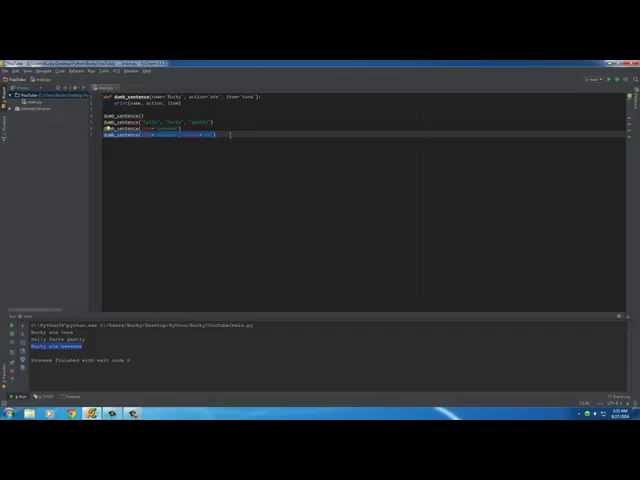 Python Programming Tutorial - 16 - Keyword Arguments