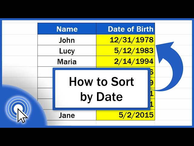 How to Sort by Date in Excel (in a Quick and Convenient Way)