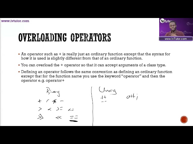 UNISA: COS1512 - C++ classes and overloading operators