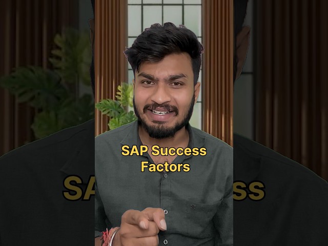 Cloud HR System - SAP SuccessFactors Explained in Hindi #sap #sappassion #sapexperts #sapsolution