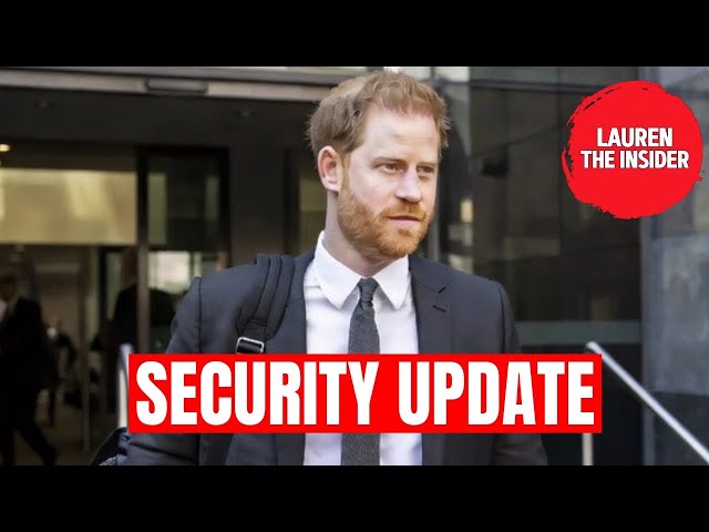 BREAKING: Prince Harry Security Bombshell – I called them direct….