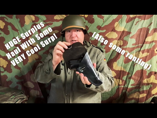 Military Surplus Haul and Product Update With Some Obligatory Ranting and Meandering.