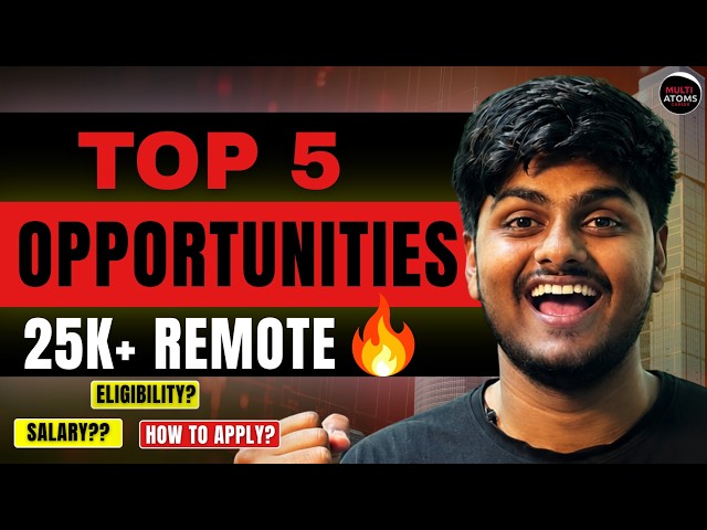 Top 5 Jobs & Internships 2026 🔥 Honeywell, Target, CoditLabs | $300 Remote Internship
