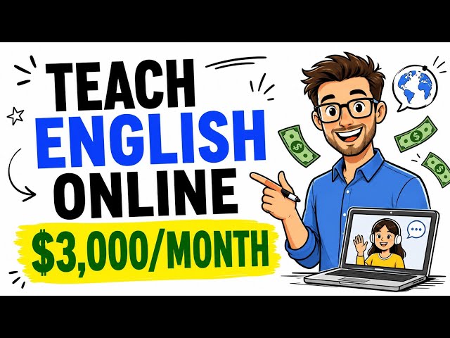 How to Teach English Online and Make $2,000–$3,000/Month