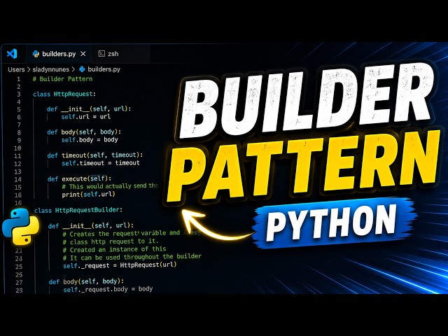 Design Patterns in Python: Builder Pattern Made Simple