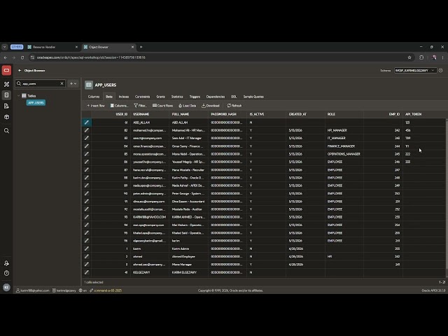 Oracle APEX REST API Integration Using API Key & Token | Step by Step