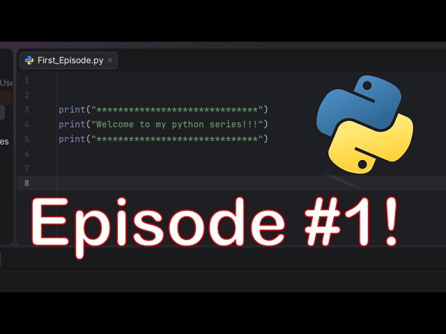 Ep #1 - Me Learning Python: Intro + BroCode Shoutout #python #learning