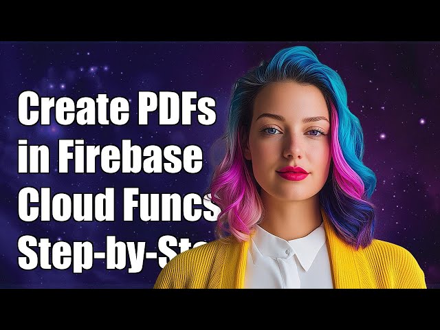 How to Create PDFs in Firebase Cloud Functions: A Step-by-Step Guide