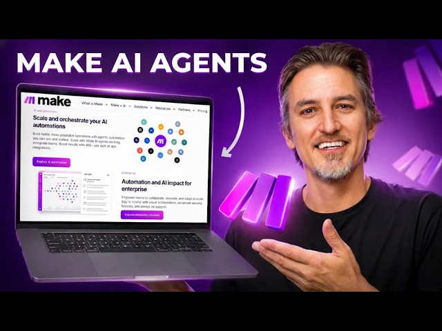 How to Use the New Make.com AI Agents App: Build Intelligent Automations Faster