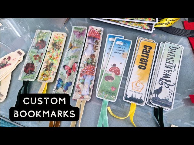 ✨ DIY Custom Shaker & Holographic Bookmarks 💖 | Easy Craft Tutorial for Beginners! 📚🎨