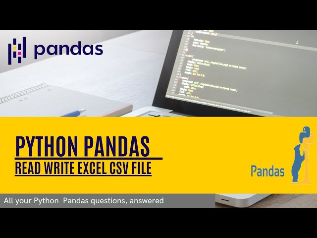 Python pandas tutorial for beginners Full Course 4 -  Read Write Excel CSV File | Data Science