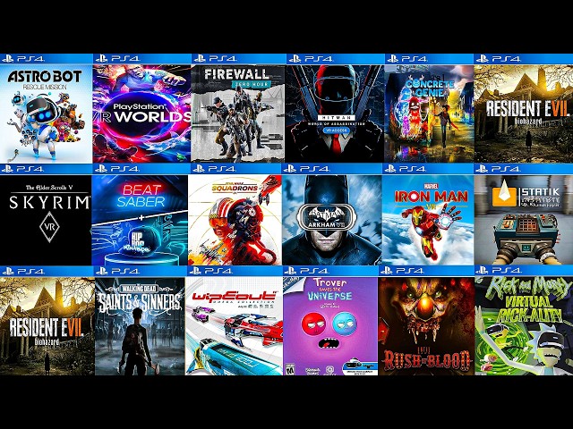 Top 30 Best PS4 PSVR Games (Updated)