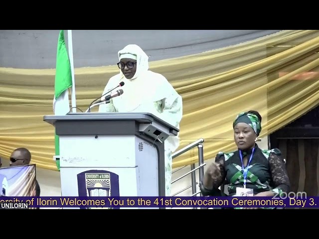 41st Convocation - Convocation Lecture and Day 3