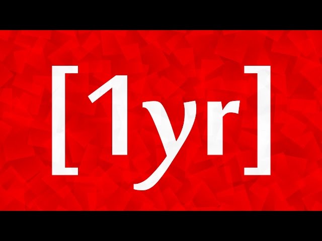 [1yr] Happy Birthday To The Youtube Channel | Happy Birthday Song Cover & A Look Back On This Year