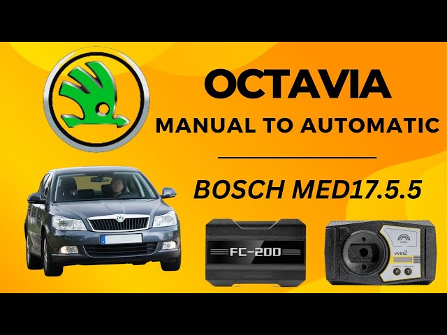 MED17.5.5 ECU Programming From Manual To Automatic ( 6 Speed Manual To 7 Speed DSG Retrofit )