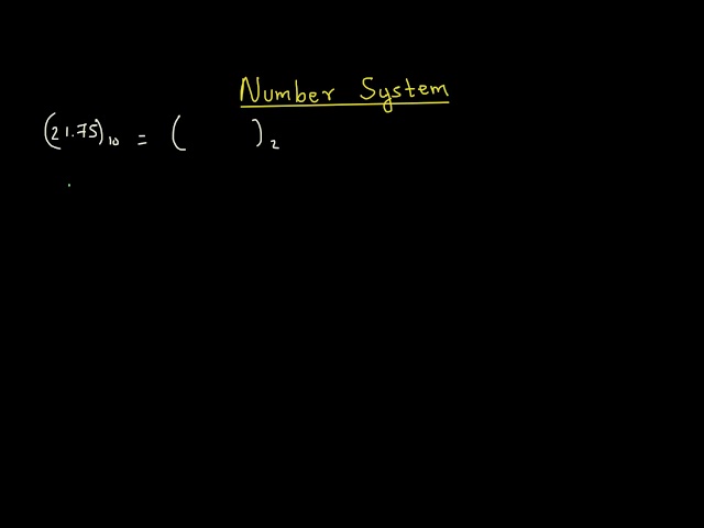 Number Systems Explained: Decimal & Binary (Digital Logic Basics) - Part 2