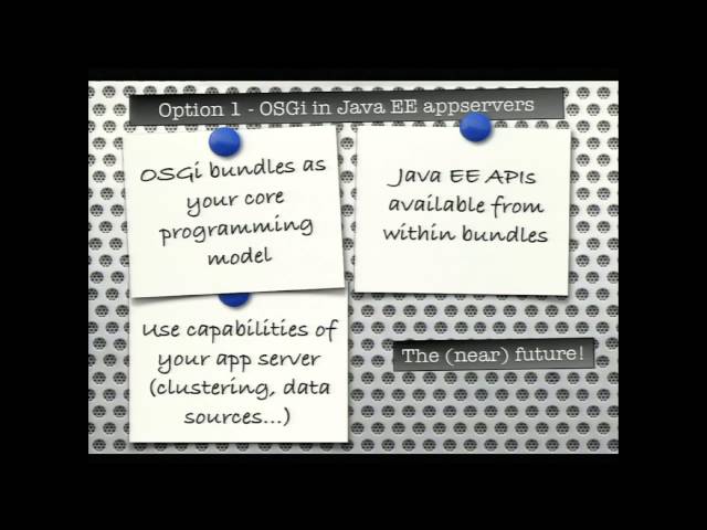 Tutorial: A Practical Guide to Mixing OSGi and Java EE