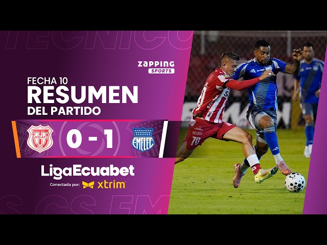 Técnico U. 0 - 1 CS Emelec / Matchday 10 / Ecuabet League connected by Xtrim 2026