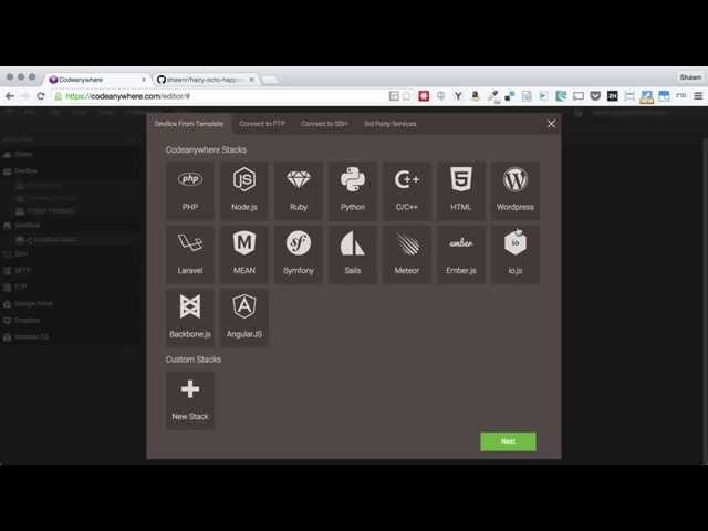 Use CodeAnywhere.com and Github Pages to Publish a Website