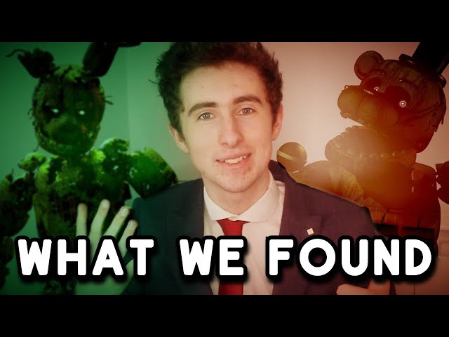 'What We Found' CONFIRMED the PROTAGONIST in FNAF 3!!
