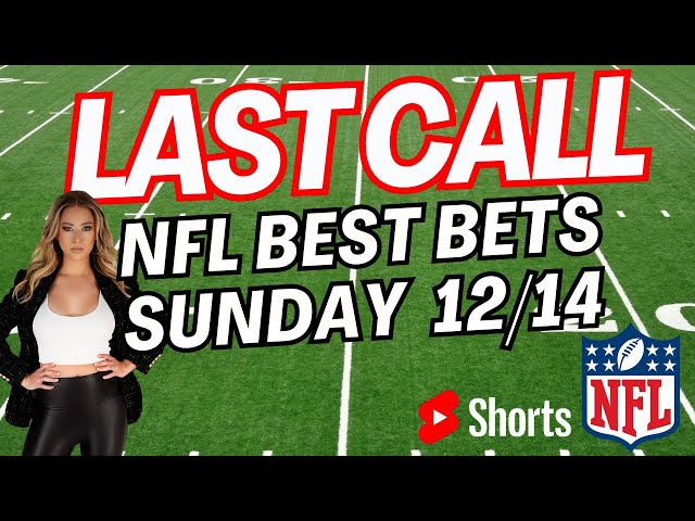 Last Call LIVE: NFL Week 15 Predictions, Picks & Best Bets | Sunday Morning Line Moves | 12/14 📱