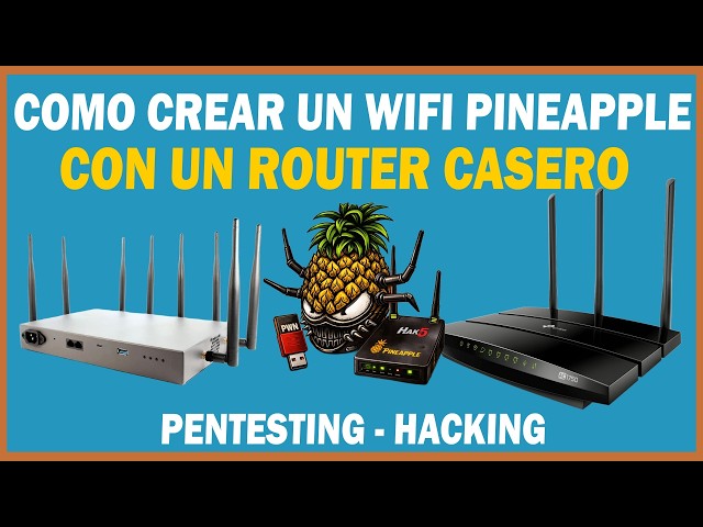 AUDITAR REDES INALAMBRICAS con un ROUTER CASERO | WiFi Penetration Testing Tool.