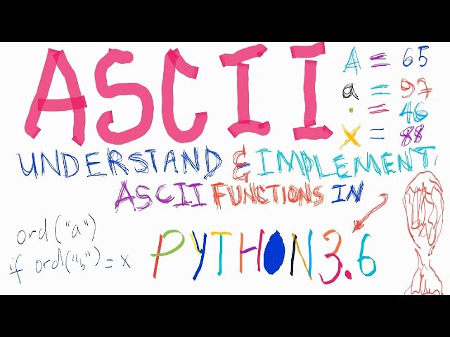 ASCII Codes - Understanding and Using them in Python