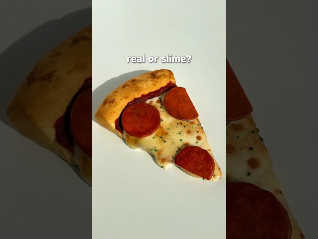 Real Or Slime Challenge 🍕