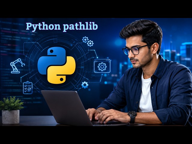 Python pathlib Tutorial Automate Files & Folders with Python and Master File Path Management 🚀