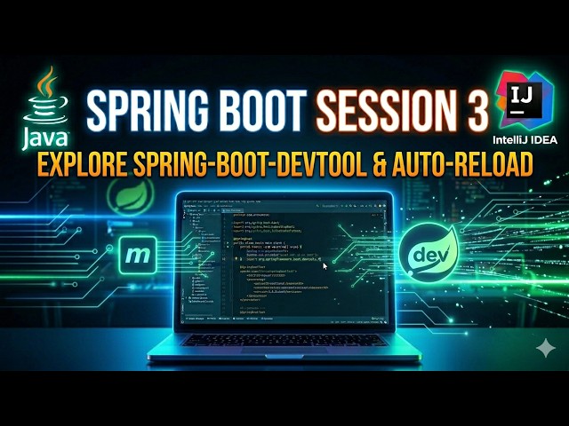 Spring Boot DevTools Sinhala Tutorial | Auto Restart & Live Reload Explained