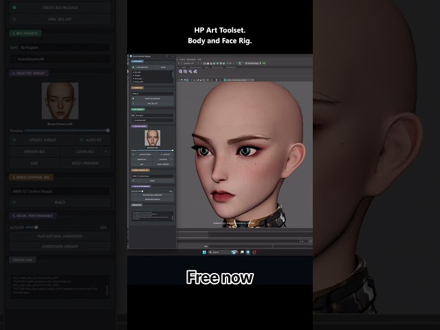 The complete character rigging tutorial is now available on the channel.