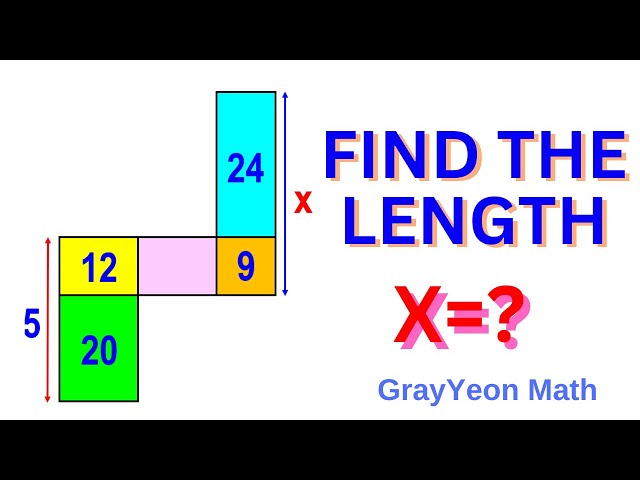 Can you solve the Logic Puzzle? | Calculate the distance X | (Important Geometry Skills explained!)