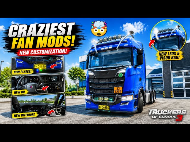 Truckers of Europe 3 New Update - Craziest Mods Before Multiplayer Release🔥🤯