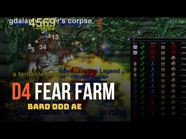 D4 Fear Farm (Bard DDD AoE) - Everquest Legends (EQL)