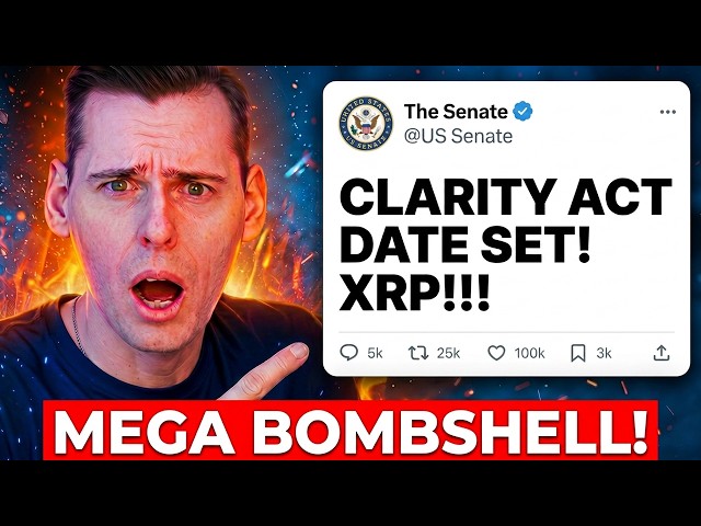 HOLY CR*P CLARITY ACT DATE SET!!! XRP MEGA BOMB!